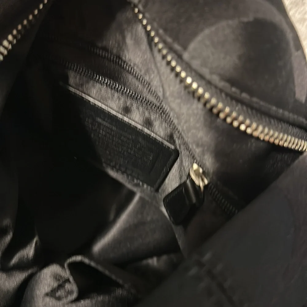 Coach black shoulder bag with handles - Picture 4 of 4